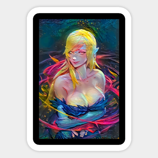 Kiss-Shot Sticker by RemArts